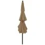Sombrilla jardín de 3 niveles con palo de aluminio taupe 3,5 m by , Umbrellas - Ref: Foro24-313879, Price: 152,47 €, Discount...
