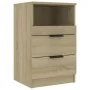 Mesita de noche madera contrachapada color roble Sonoma von , Nachttische - Ref: Foro24-811238, Preis: 58,38 €, Rabatt: -5%%