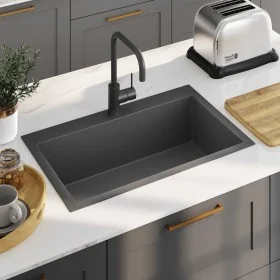 Fregadero hecho a mano acero inoxidable negro von , Sinkt - Ref: Foro24-51515, Preis: 135,54 €, Rabatt: -5%%
