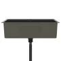Fregadero hecho a mano acero inoxidable negro by , Sinks - Ref: Foro24-51515, Price: 135,54 €, Discount: -5%%