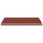 Tela de repuesto para toldo naranja y marrón 6x3,5 m von , Markisen - Ref: Foro24-311964, Preis: 89,31 €, Rabatt: -5%%