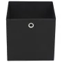Cajas de almacenaje 10 uds tela no tejida negro 28x28x28 cm by , Storage baskets - Ref: Foro24-325189, Price: 41,65 €, Discou...