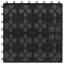 Baldosas porche relieve profundo WPC 30x30 cm 1 m² negro 11 uds | Foro24.es | Tu tienda online para hogar, jardín y más Foro24.es