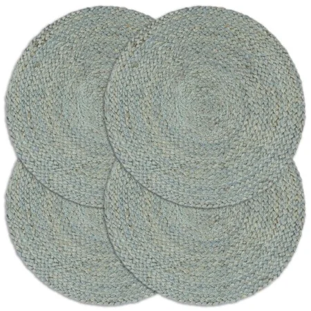 Manteles individuales redondos 4 uds yute verde oliva liso 38cm von , Tischsets - Ref: Foro24-133840, Preis: 27,41 €, Rabatt:...