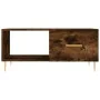 Mesa de centro madera contrachapada roble ahumado 90x50x40 cm by , Coffee table - Ref: Foro24-829201, Price: 44,58 €, Discoun...