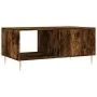 Mesa de centro madera contrachapada roble ahumado 90x50x40 cm by , Coffee table - Ref: Foro24-829201, Price: 44,58 €, Discoun...
