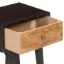 Mesita de noche de madera maciza reciclada 40x30x50 cm by , Nightstands - Ref: Foro24-287856, Price: 85,51 €, Discount: -5%%