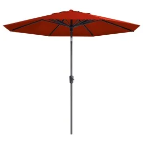 Madison Sombrilla Paros II Luxe rojo ladrillo 300 cm by , Umbrellas - Ref: Foro24-434711, Price: 126,14 €, Discount: -5%%