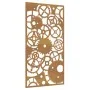 Adorno de pared de jardín acero corten rueda dentada 105x55 cm von , Poster, Drucke und visuelle Kunst - Ref: Foro24-824492, ...