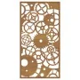 Adorno de pared de jardín acero corten rueda dentada 105x55 cm von , Poster, Drucke und visuelle Kunst - Ref: Foro24-824492, ...