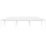 Carpa de celebraciones blanca 4x9 m by , Tents and gazebos - Ref: Foro24-48500, Price: 144,74 €, Discount: -5%%