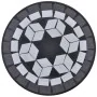 Mesa auxiliar para plantas mosaico negro y blanco by , Pot stands - Ref: Foro24-41129, Price: 36,84 €, Discount: -5%%