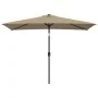 Sombrilla de jardín con palo de metal taupe 300x200 cm | Foro24.es | Tu tienda online para hogar, jardín y más Foro24.es