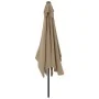 Sombrilla de jardín con palo de metal taupe 300x200 cm | Foro24.es | Tu tienda online para hogar, jardín y más Foro24.es
