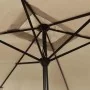 Sombrilla de jardín con palo de metal taupe 300x200 cm | Foro24.es | Tu tienda online para hogar, jardín y más Foro24.es