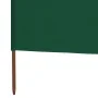 Paravientos de playa de 3 paneles tela verde 400x80 cm by , Umbrellas - Ref: Foro24-47141, Price: 38,27 €, Discount: -5%%