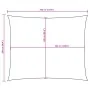 Toldo de vela rectangular tela Oxford terracota 2,5x3,5 m | Foro24.es | Tu tienda online para hogar, jardín y más Foro24.es