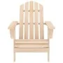 Silla de jardín Adirondack madera maciza de abeto de , Sillas de jardín - Ref: Foro24-315872, Precio: 83,01 €, Descuento: -5%%