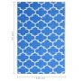 Alfombra de exterior PP ARAKIL azul 160x230 cm de , Protectores para exterior - Ref: Foro24-317000, Precio: 38,71 €, Descuent...