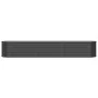 Jardinera acero con recubrimiento polvo antracita 224x40x36 cm by , Pots and planters - Ref: Foro24-318876, Price: 52,60 €, D...