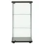 Aparador de almacenaje vidrio templado negro by , Lockers and storage cabinets - Ref: Foro24-322798, Price: 113,14 €, Discoun...