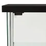 Aparador de almacenaje vidrio templado negro by , Lockers and storage cabinets - Ref: Foro24-322798, Price: 113,14 €, Discoun...