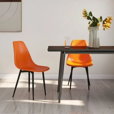 Sillas de comedor 2 unidades PP naranja by , dining chairs - Ref: Foro24-338060, Price: 90,36 €, Discount: -5%%