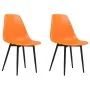 Sillas de comedor 2 unidades PP naranja by , dining chairs - Ref: Foro24-338060, Price: 90,36 €, Discount: -5%%