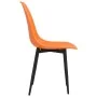 Sillas de comedor 2 unidades PP naranja by , dining chairs - Ref: Foro24-338060, Price: 90,36 €, Discount: -5%%