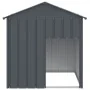 Caseta perros con tejado acero galvanizado gris 117x103x123cm by , Dog kennels - Ref: Foro24-172349, Price: 127,61 €, Discoun...