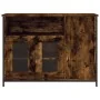 Aparador madera de ingeniería roble ahumado 100x35x75 cm von , Sideboards - Ref: Foro24-835511, Preis: 74,61 €, Rabatt: -5%%