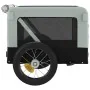 Remolque de bicicleta mascotas hierro tela Oxford gris negro von , Kinderwagen für Haustiere - Ref: Foro24-93909, Preis: 88,2...