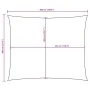 Toldo de vela rectangular tela Oxford amarillo 4x5 m by , Umbrellas - Ref: Foro24-135601, Price: 81,12 €, Discount: -5%%