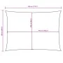 Toldo de vela rectangular tela Oxford rojo 2,5x4,5 m | Foro24.es | Tu tienda online para hogar, jardín y más Foro24.es