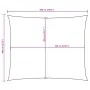 Toldo de vela rectangular tela Oxford rojo 4x6 m von , Sonnenschirme - Ref: Foro24-135657, Preis: 80,63 €, Rabatt: -5%%