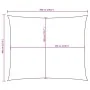 Toldo de vela rectangular tela Oxford naranja 4x6 m by , Umbrellas - Ref: Foro24-135712, Price: 78,36 €, Discount: -5%%