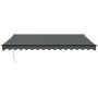 Toldo retráctil aluminio y tela gris antracita 4,5x3 m by , Awnings - Ref: Foro24-3154464, Price: 307,44 €, Discount: -5%%