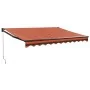 Toldo retráctil aluminio y tela naranja y marrón 3x2,5 m | Foro24.es | Tu tienda online para hogar, jardín y más Foro24.es