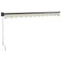 Toldo retráctil aluminio y tela color crema 3x2,5 m | Foro24.es | Tu tienda online para hogar, jardín y más Foro24.es