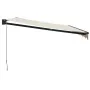Toldo retráctil aluminio y tela color crema 4x3 m | Foro24.es | Tu tienda online para hogar, jardín y más Foro24.es