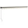 Toldo retráctil aluminio y tela color crema 4x3 m | Foro24.es | Tu tienda online para hogar, jardín y más Foro24.es