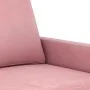 Juego de sofás con cojines 3 piezas terciopelo rosa | Foro24.es | Tu tienda online para hogar, jardín y más Foro24.es