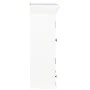 Armario de pared de madera maciza blanco 49x22x59 cm by , Kitchen cabinets - Ref: Foro24-280073, Price: 95,08 €, Discount: -5%%