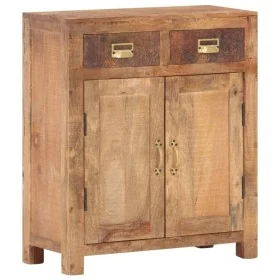 Aparador de madera de mango maciza rugosa