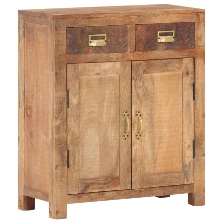 Aparador de madera de mango maciza rugosa 65x30x75 cm | Foro24.es | Tu tienda online para hogar, jardín y más Foro24.es