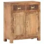Aparador de madera de mango maciza rugosa 65x30x75 cm | Foro24.es | Tu tienda online para hogar, jardín y más Foro24.es