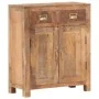 Aparador de madera de mango maciza rugosa 65x30x75 cm | Foro24.es | Tu tienda online para hogar, jardín y más Foro24.es