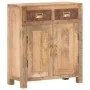 Aparador de madera de mango maciza rugosa 65x30x75 cm | Foro24.es | Tu tienda online para hogar, jardín y más Foro24.es
