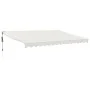 Toldo retráctil automático color crema 4,5x3 m | Foro24.es | Tu tienda online para hogar, jardín y más Foro24.es