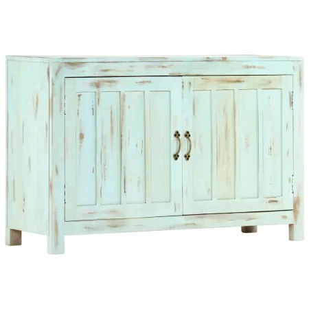 Aparador madera maciza de mango azul claro 110x35x70 cm | Foro24.es | Tu tienda online para hogar, jardín y más Foro24.es